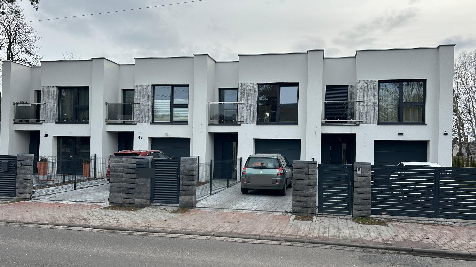 Szereg domów na ul. Mińskiej | realizacja Ładne Domy